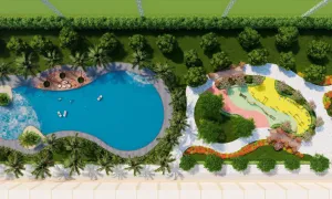 Tổ hợp công viên cây xanh - thể thao 7,5 ha tại Vinhomes Ocean Park 2